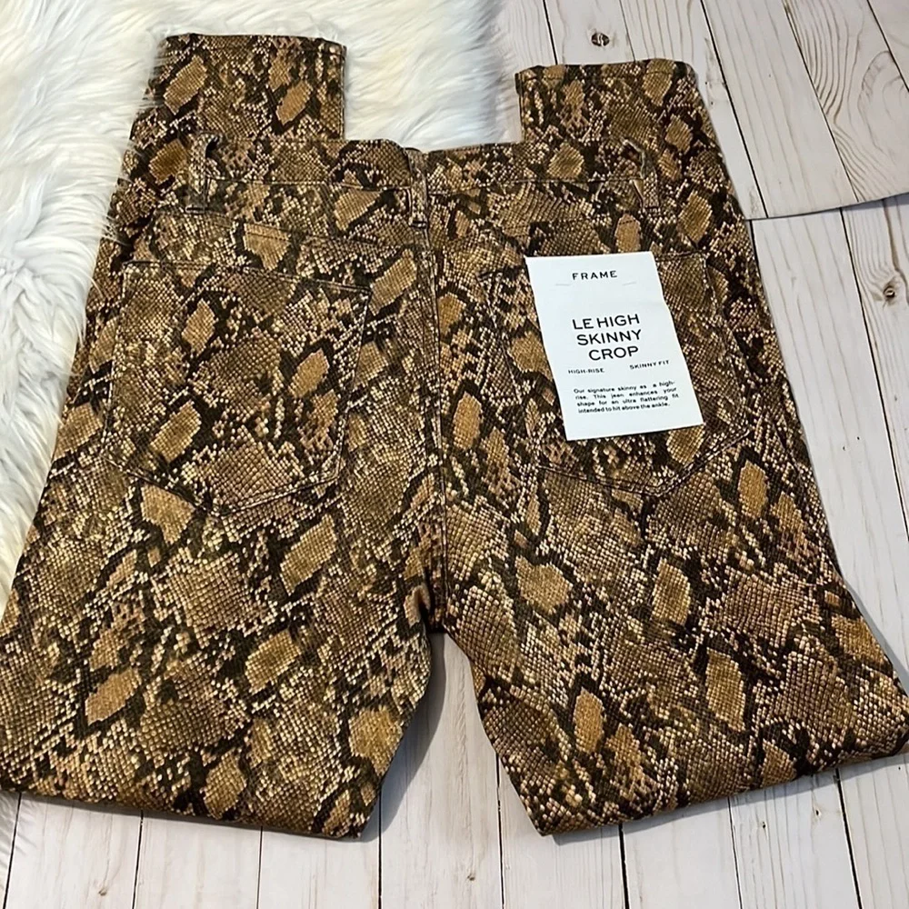 Frame Le High Skinny Crop Jeans - Picture 5 of 11